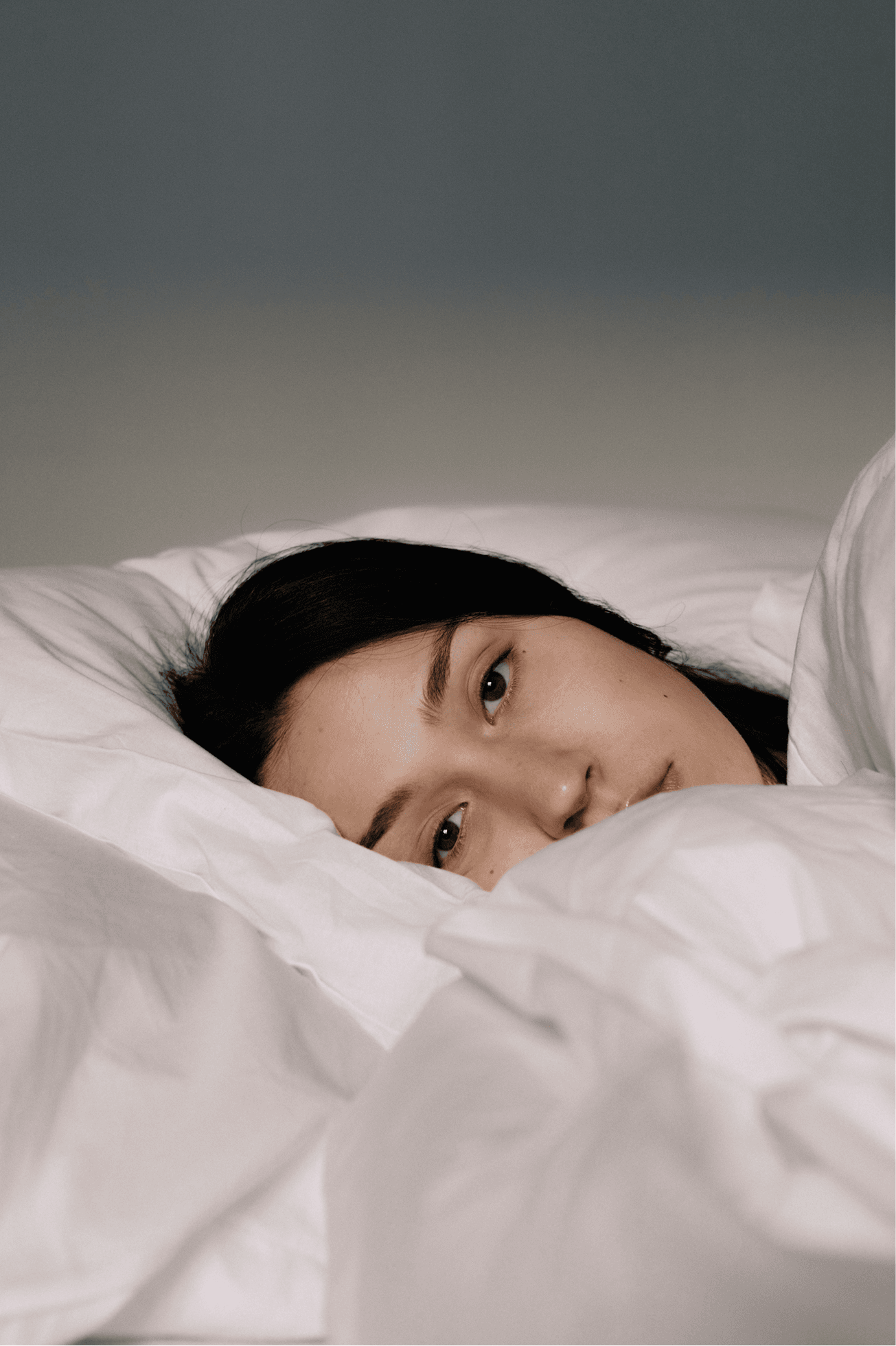 Woman managing emotions and mood