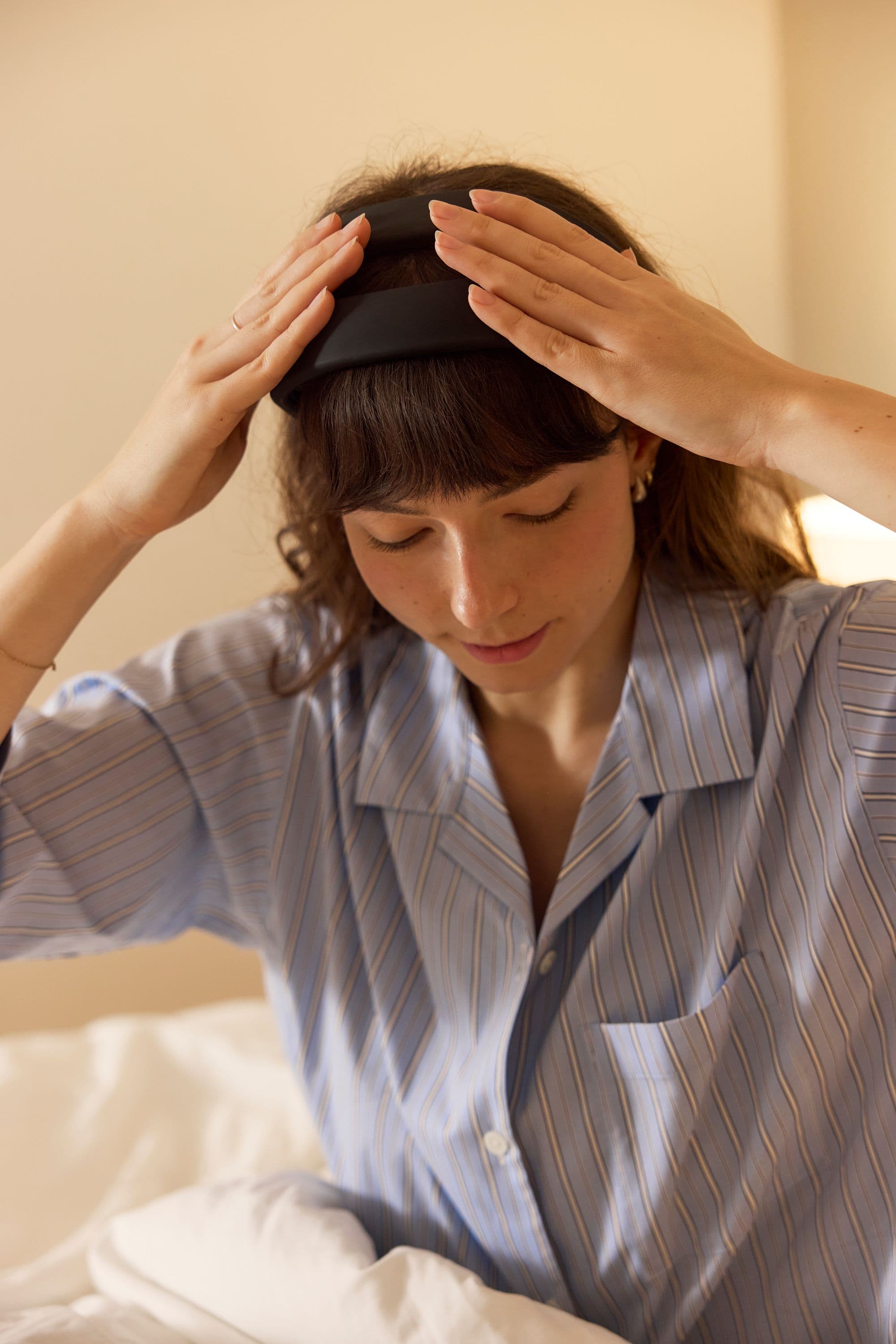 User wearing a Samphire wearable