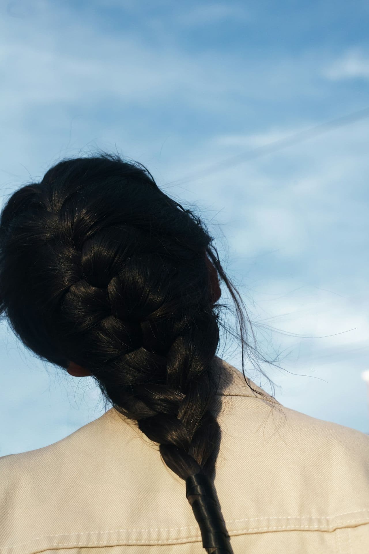 Woman looking out into the distance